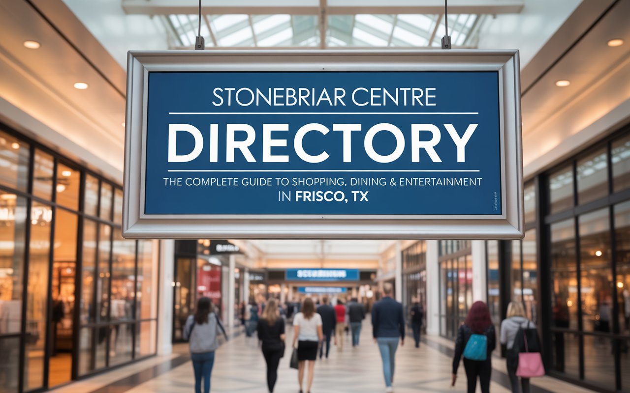 stonebriar centre directory